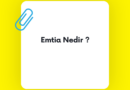 Emtia Nedir ?